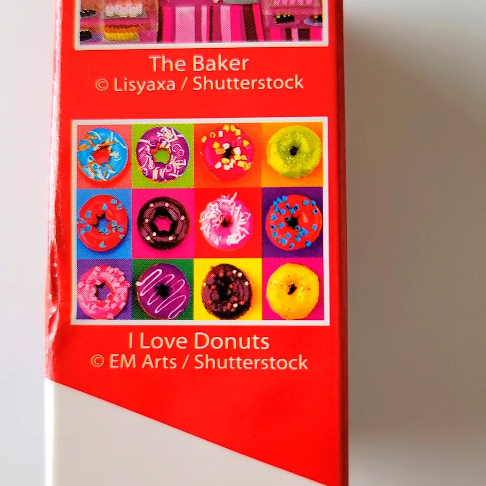 Cra Z Art 2in1 Puzzle 480 Total Pcs The Baker I Love Donuts Ages 9+ New - Picture 4 of 8